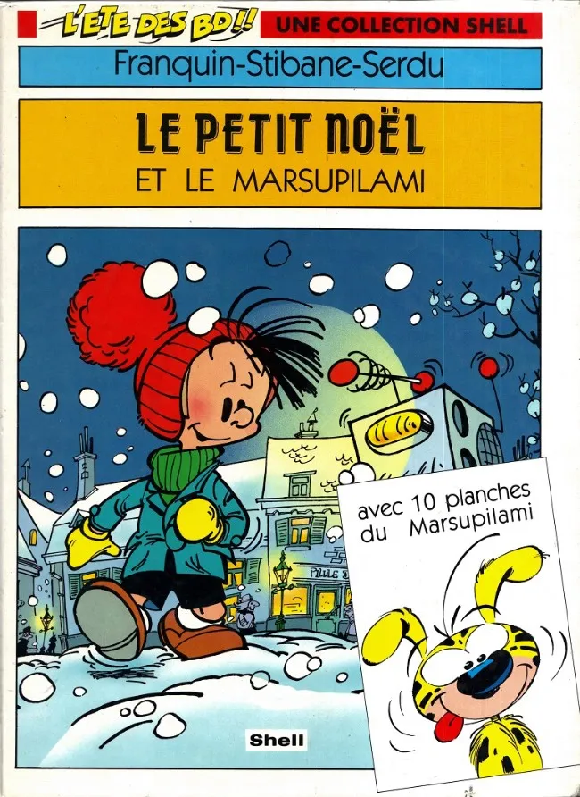 Le petit noël et le Marsupilami 